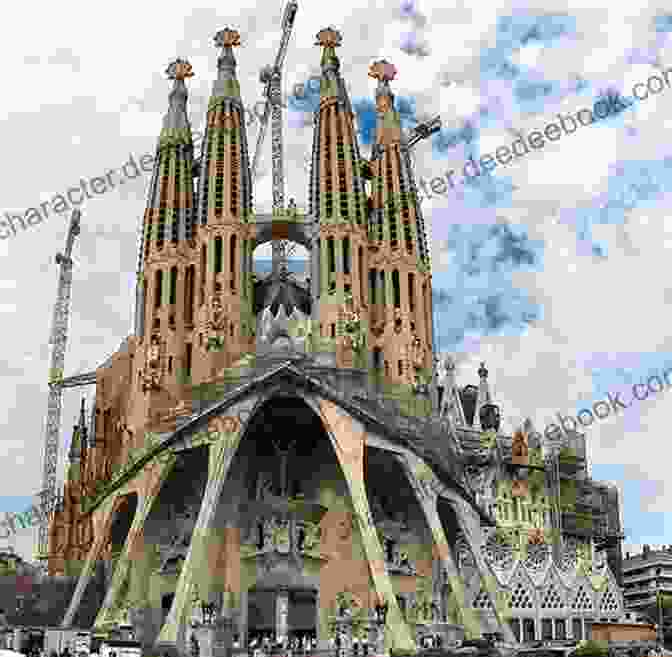 A Captivating View Of The Sagrada Família, A Stunning Basilica Designed By Antoni Gaudí In Barcelona, Spain I Want To Show You MY TRAVEL PHOTOS In 1990s Europe: Travel Around England Spain Italy Switzerland And France