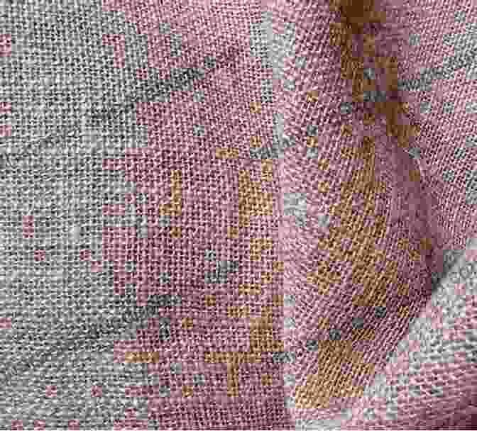 A Close Up Photograph Of A Loosely Woven Linen Fabric, Revealing Its Natural Slubs And Wrinkles From Fiber To Fabric: The Essential Guide To Quiltmaking Textiles