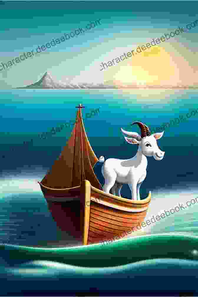 A Goat Sitting In A Boat, Looking Out At The Water Goat In A Boat: An Acorn (A Frog And Dog #2)