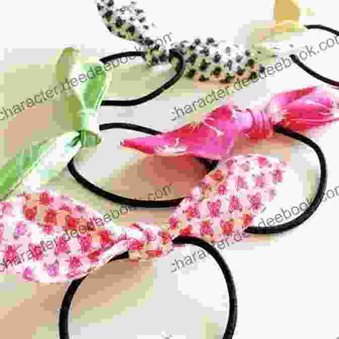 A Hair Tie Made From Fabric Scraps Little Quilts Gifts From Jelly Roll Scraps: 30 Gorgeous Projects For Using Up Your Left Over Fabric