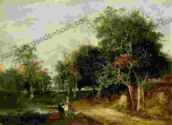 A Painting Of The Crome Yellow Country Estate, With Its Lush Gardens And Sprawling Landscape Crome Yellow: Annotated Aldous Huxley