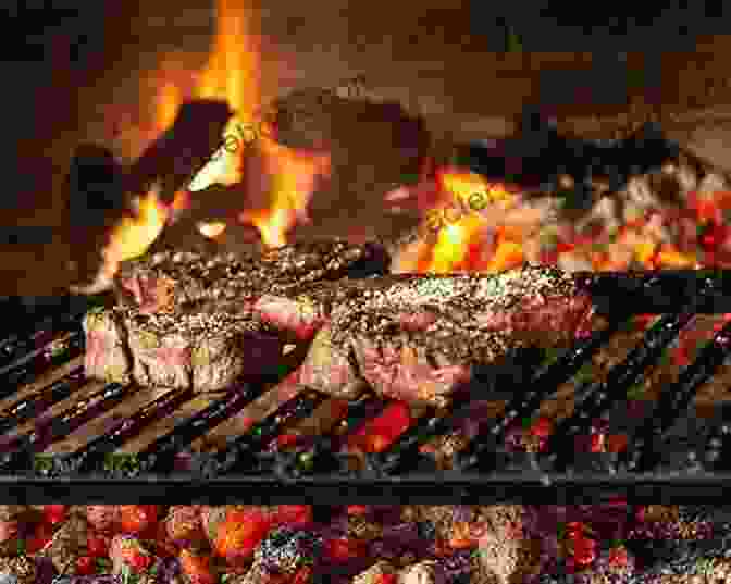 A Sizzling Asado Grilling On An Open Fire. Taste Of Uruguay: A Food Travel Guide
