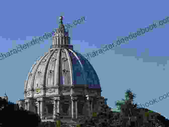 A Stunning Photograph Of Vatican City, The Dome Of St. Peter's Basilica Standing Tall Amidst The Buildings. Children S Poetry: My Visit To Rome