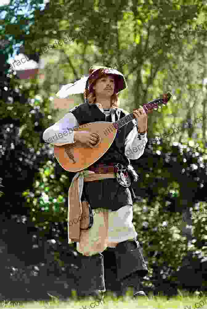 A Troubadour Playing A Lute. Musical Travels Through England Hilary Bradt