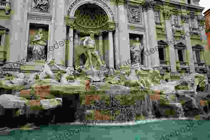 A Vibrant Image Of The Trevi Fountain, Coins Sparkling In The Water As People Toss Them For Good Luck. Children S Poetry: My Visit To Rome
