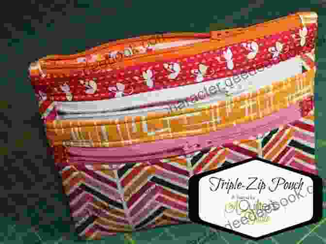 A Zipper Pouch Made From Fabric Scraps Little Quilts Gifts From Jelly Roll Scraps: 30 Gorgeous Projects For Using Up Your Left Over Fabric