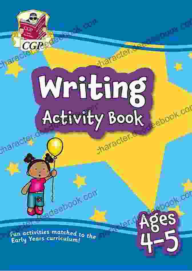 Child Writing Letters With CGP Writing Activity For Ages Reception Writing Activity For Ages 4 5 (Reception) (CGP Home Learning)