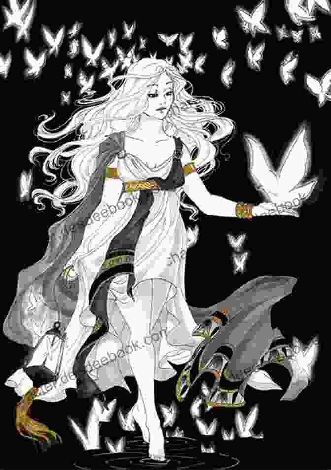 Macaria, The Greek Goddess Of Blessed Death, Shown As A Veiled Woman Thanatos: A Greek Mythology Romance (The Underworld Saga 1)