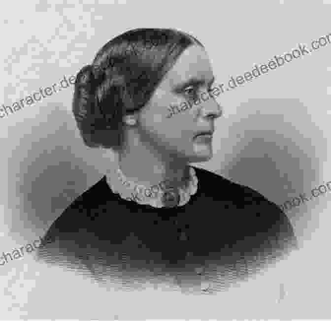 Portrait Of Susan B. Anthony, A Prominent American Suffragette And Abolitionist, Known For Her Iconic Hairstyle And Determined Expression. Susan B Anthony Rebel Crusader Humanitarian