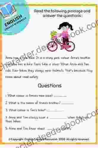 English Comprehension Activity For Ages 7 8 (Year 3)